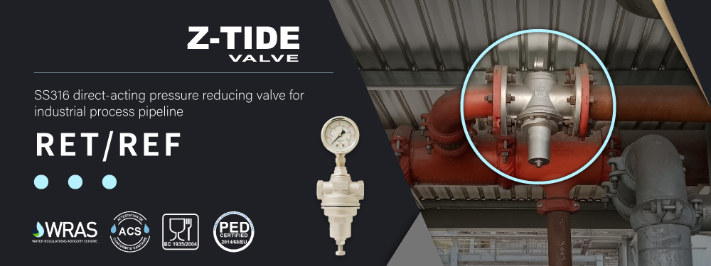 Válvula reductora de presión para sistema de tuberías de aire de planta en Australia Referencia de proyecto de válvula reductora de presión Z-Tide instalada en un sistema de tuberías de aire en Australia.