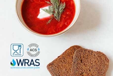 Válvulas para agua potable y de grado alimenticio